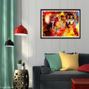 5D DIY Full Drill Diamond Painting Wolf Cross Stitch Embroidery Mosaic Kit