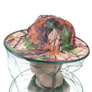 Camouflage outdoor fishing hat mosquito net beekeeping hat YA JR