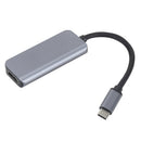 Portable 4K HDMI 87W USB-C 5Gbps USB3.0 Adapter 3 in 1 USB Type-C HUB Converter