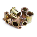 Carbon Steel Rivet Nut Insert Nutsert M4 M5 M6 M8 M10, 120 Pieces Y9O6