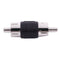 Straight AV RCA Male to Male Connectors Couplers Adapters 6 Pcs W5V6