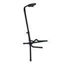 Fasdga Black Collapsible Iron Tripod Guitar Stand with Protective Velveteen