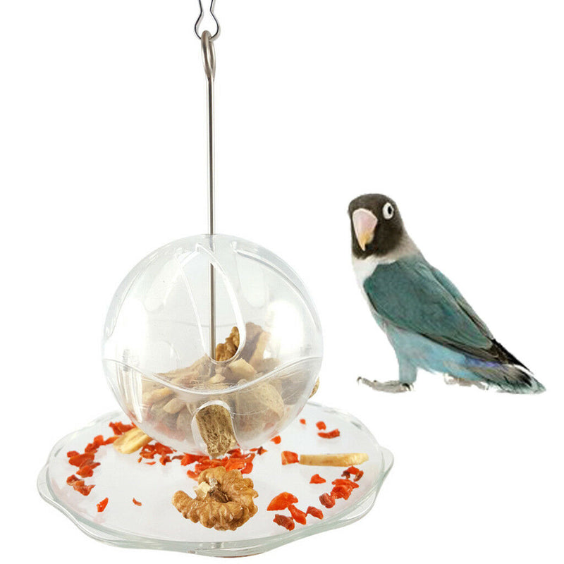 Pet Parrot Bird Cage Accessories Feeder Hanging Ball Forage Toys Pet Treats