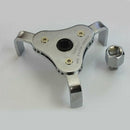 Auto Car Filter Wrench Flat Three-claw Machine Oil Grid Key Maintenance Tool