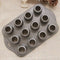 12 Cavity Mini Cheesecake Pan with 12 Pieces Removable Bottom Y2S2