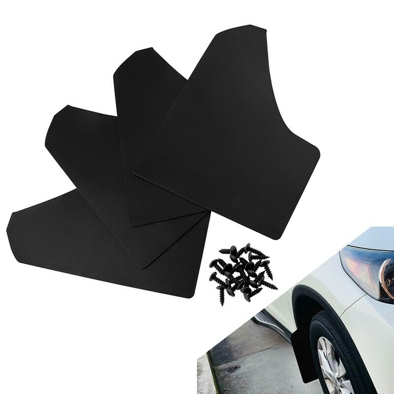 4X Universal Car Mud Flaps Fender for Car Pickup Van Truck Mudflaps Mudguar W9B1