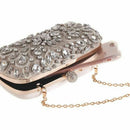 Evening Bags Diamond Rhinestone Pearls Beaded Day Clutch Women's Purse Hand