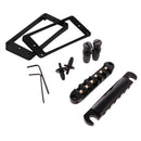 Replacement Electric Guitar Roller Saddle Bridge+Humbucker Pickup Frame Ring