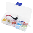 Add-a-circuit Fuse Tap Adapter Kit w/ 5A 7.5A 10A 15A 20A Micro2 Fuses+Clip