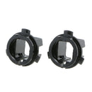 2Pcs Car H7 Xenon Lamp Bulb Base Adapter Holder Conversion Kit For Kia Black