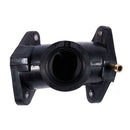 Black carburetor tee joint intake manifold suitable for Yamaha XV250 XV125