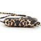 Animal Print Deer Women Messenger Bag Leather Shoulder Crossbody Bags(Brown