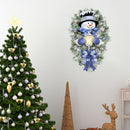 Christmas Tree Glass Showcase Waterproof Wall Crystal Window Stickers (C) A