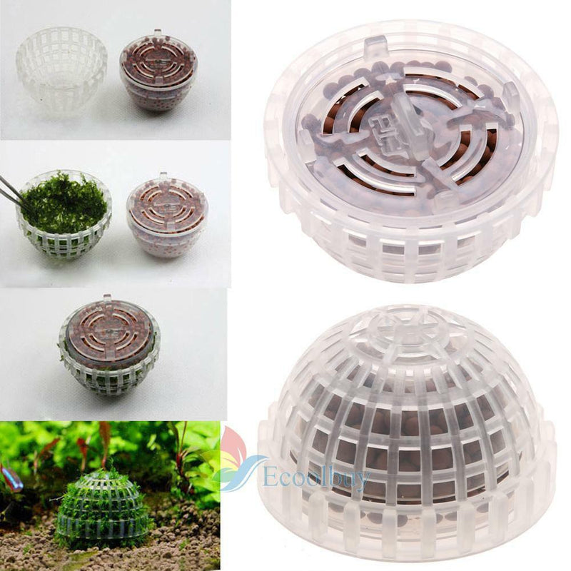 Aquarium Fish Moss Tank Media Pond Biological Bio Ball Filter Filtration Plastic