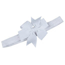 Baby Girls Headwear Bow Band white