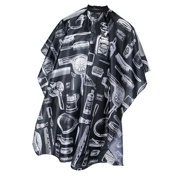 Waterproof Haircutting Barber Gown Cape Mens Beard Catcher