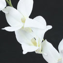 5pcs High Quality Artificial Phalaenopsis Orchid Flowers Silk Flower Weddin X2H7