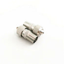 10Pcs 9.5mm RF Female TV Signal Antenna Cable Adapter Coaxial Connector