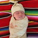 Burrito Blanket Baby Tortilla Swaddle Soft Blanket Sleeping Swaddle Wrap Hat AU
