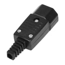 5PCS IEC 320 C14 power adapter cable plug rewirable connector socket 3Pin M Y4O3