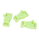 5Pcs Outdoor Camping Survival Backpack Whistle Buckle Curved Side Release Buck3C