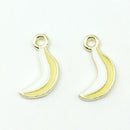 0.9X1.7Cm 60Pcs Banana For Earrings Accessories/Earring Parts Jewelry Handm