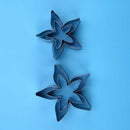 7pcs/set Stainless Steel Rose Flower Petal Calyx Cake Cutter Slicer Set Pas N3D6