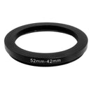 52mm-42mm Black Step Down Ring Adapter for Camera T6Q4