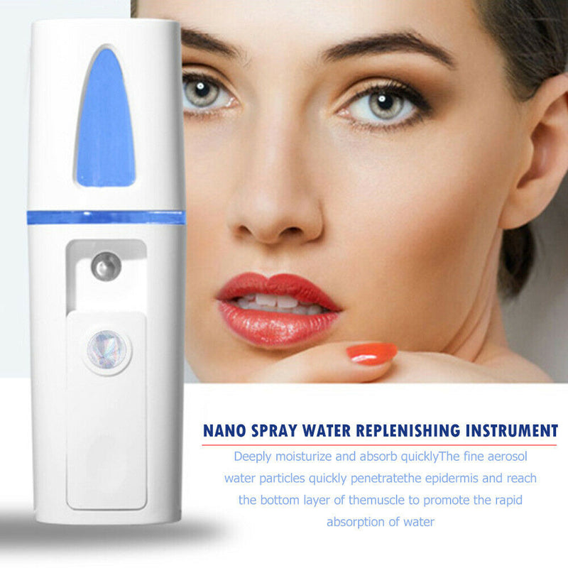 RF018 Facial Humidifier Mist Steam Face Instrument Nano Spray Water Meter