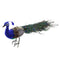 Vivid Artificial Peacock Bird Realistic Taxidermy Home Garden Yard