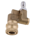 Adjustable High Pressure Pivoting Coupler for Pressure Washer Wand, 1/4''