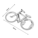Bicycle Shaped Beer Bottle Opener Wedding Anniversary Party Keychain Novelt P8W3