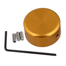 2x Aluminum Guitar Foot Nail Cap with Wrench Screws for Guitar Effects Pedal