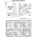 Car Keyless Entry System Remote Control Key Central Door Lock Kit M616-8217