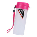 Purple Sports Water with Handle Drinking Bottle for Running Camping Bicycle