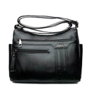 Solid Color Shoulder Handbags Women Leather Crossbody Satchel Bags (A-084)