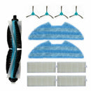 Cleaning Side Brushes Filters Tool Roller Brushes Set Kit For Conga 1390 12