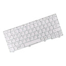 Spanish Letter Layout Keyboard for Lenovo Ideapad 100S-11IBY White Color