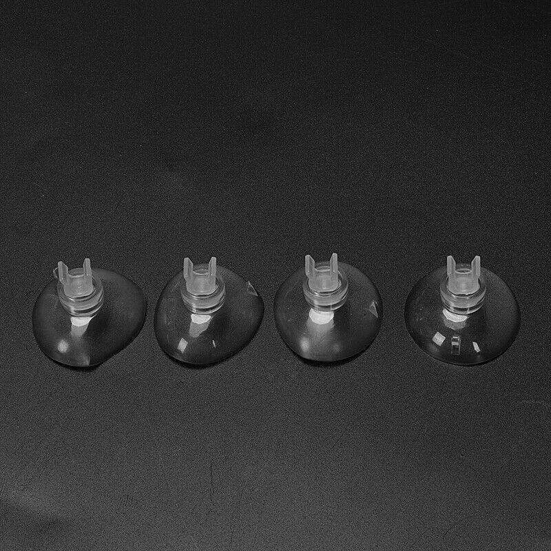 Fishtank Clear Suction Cup Airline Tube Holders Clips Clamps 10 Pcs K3E3