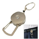 Resilience Retractable Keychain Return Outdoor Camping Wire Rope Anti Theft