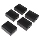 5pcs Plastic Enclosure Electric Project Junction Box For Industry DIY Units