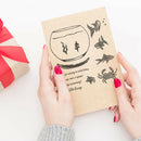 Fish Tank Silicone Clear Seal Stamp for DIY Photo Album Emboss Paper Card A