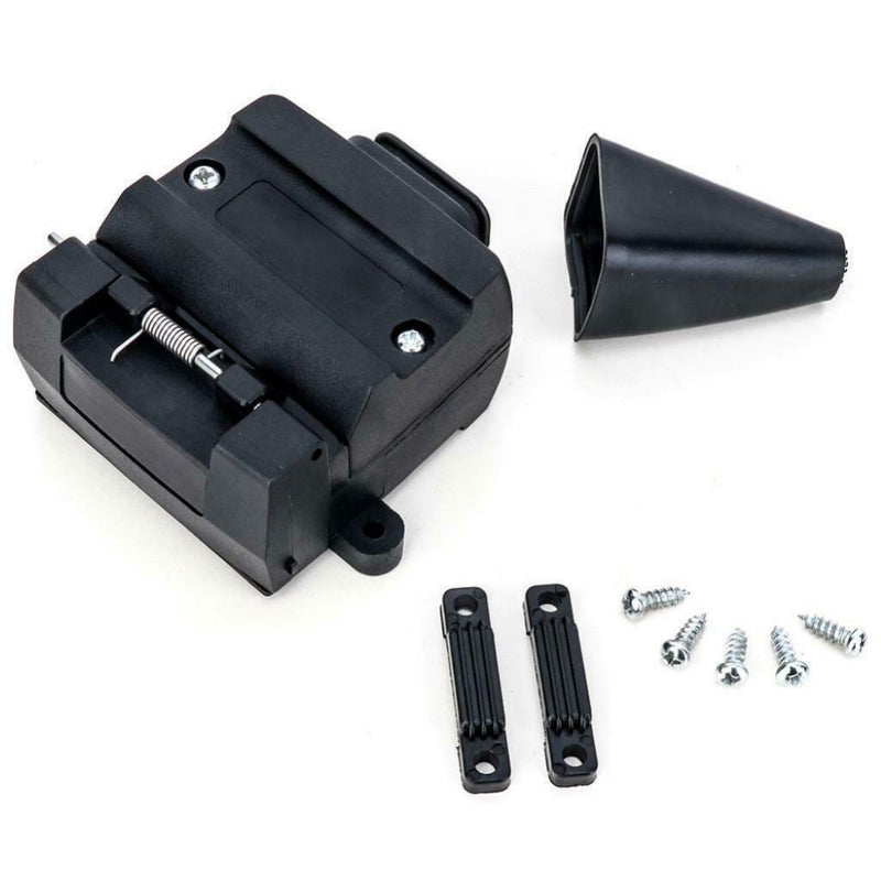 12 Pin Australian Trailer Flat Female Socket Caravan Connector with PVC Cap