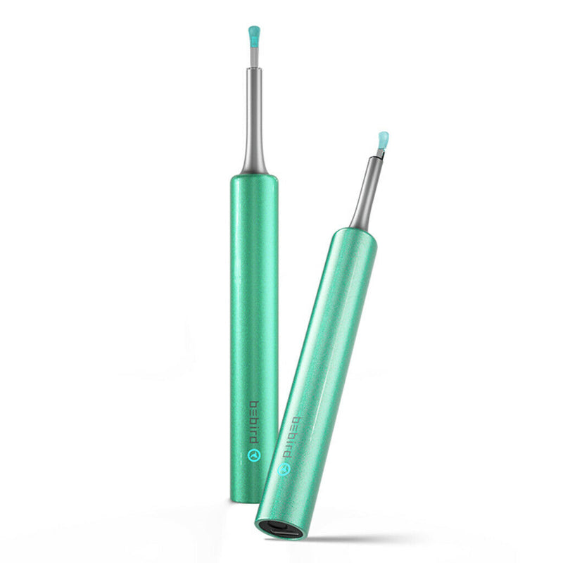 Ear Wax Cleaner Removal Earwax Remover Soft Safe Earpick Curette Tool Green