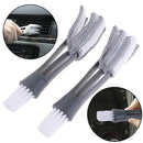 Double Ended Car Cleaning Brush Air Conditioner Vent Slit Dust Removal Blinds FT