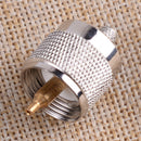 10pcs Connector UHF Male PL259 Plug Crimp Fit for RG58 RG400 RG142 LMR195