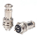 M16 16mm 5 Pin Screw Type Electrical Aviation Plug AeronauticalSocketConnecto BX