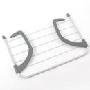 Portable Foldable Drying Rack Clothes Punch Free Hanger Winter Heating Radi