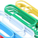 Super Large Paper Clips Vinyl Coated, 30 Pack 4 Inch Assorted Color Jumbo P