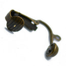 12pcs Bronze Convertable Half Ball Clip on Earring Findings jewelry Making